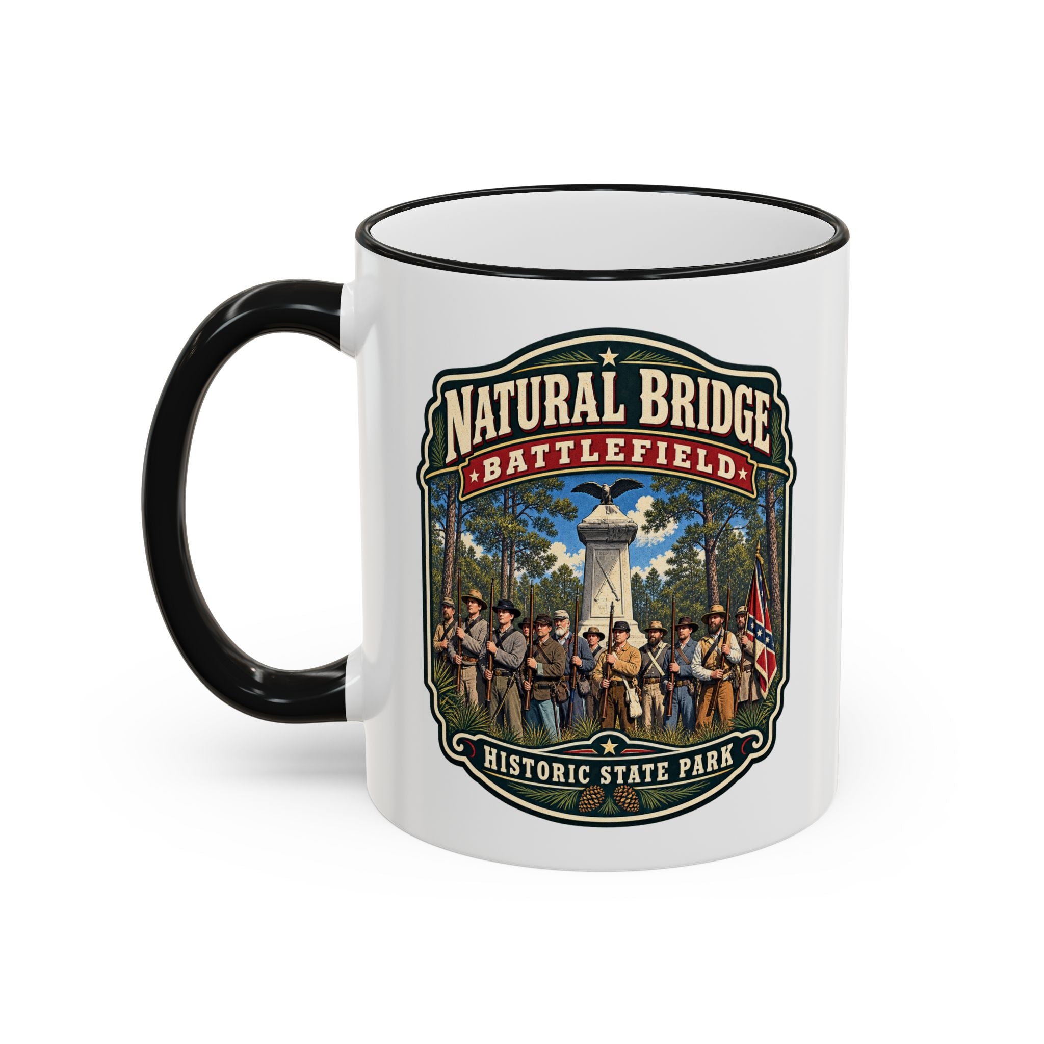 Natural Bridge Accent Rim & Handle 11oz/15oz