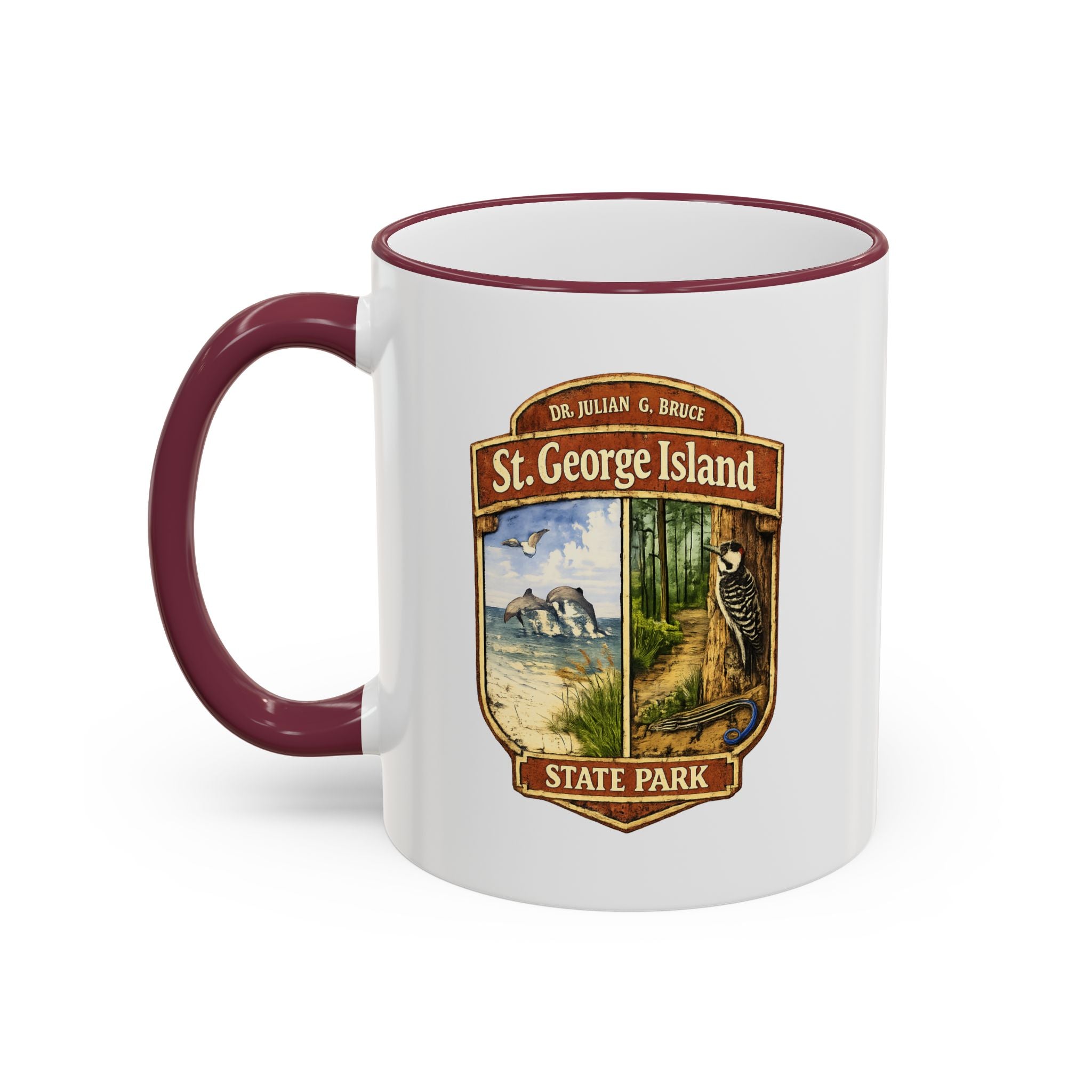 St. George Island Accent Rim & Handle 11oz/15oz
