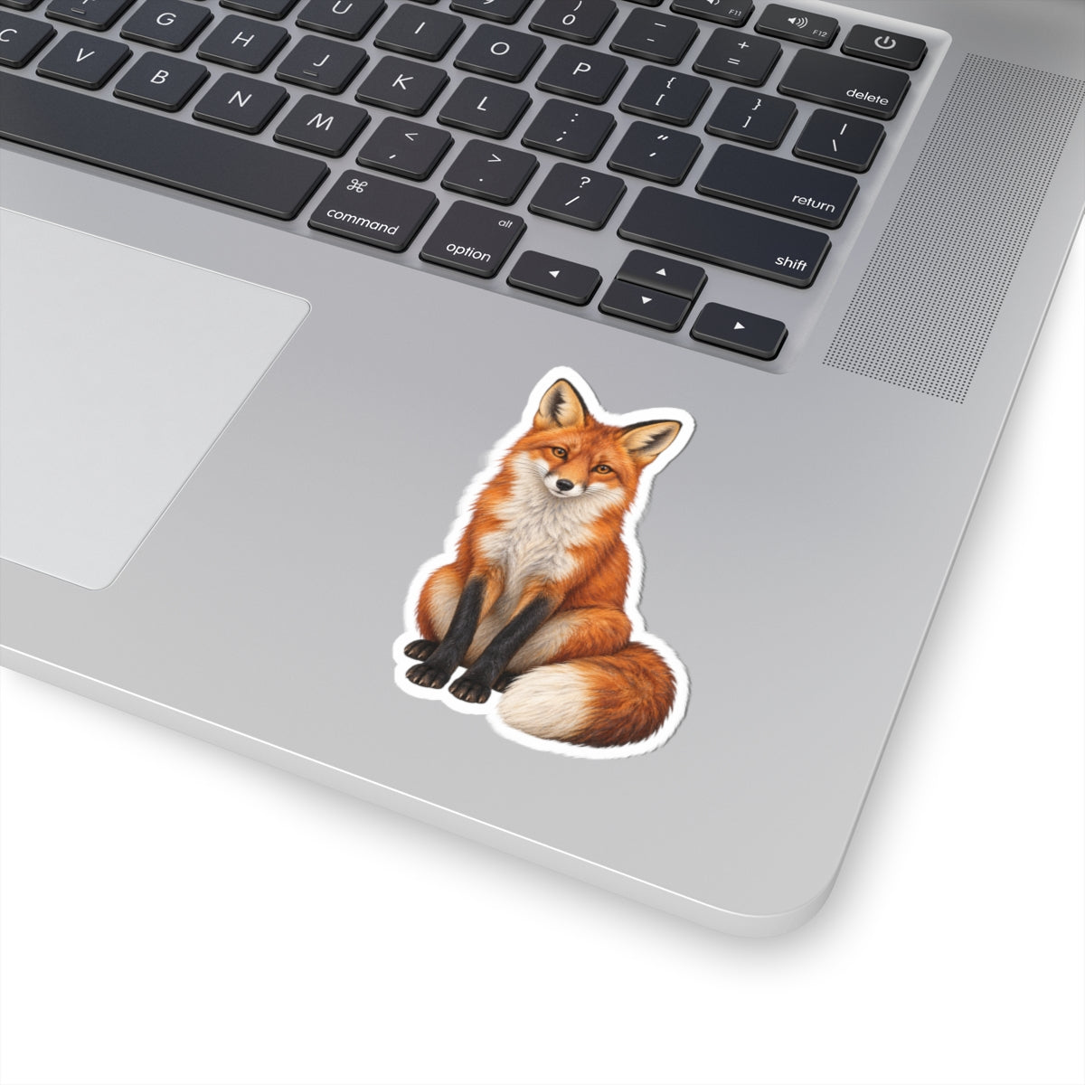 Red Fox Sticker — Realistic Decal