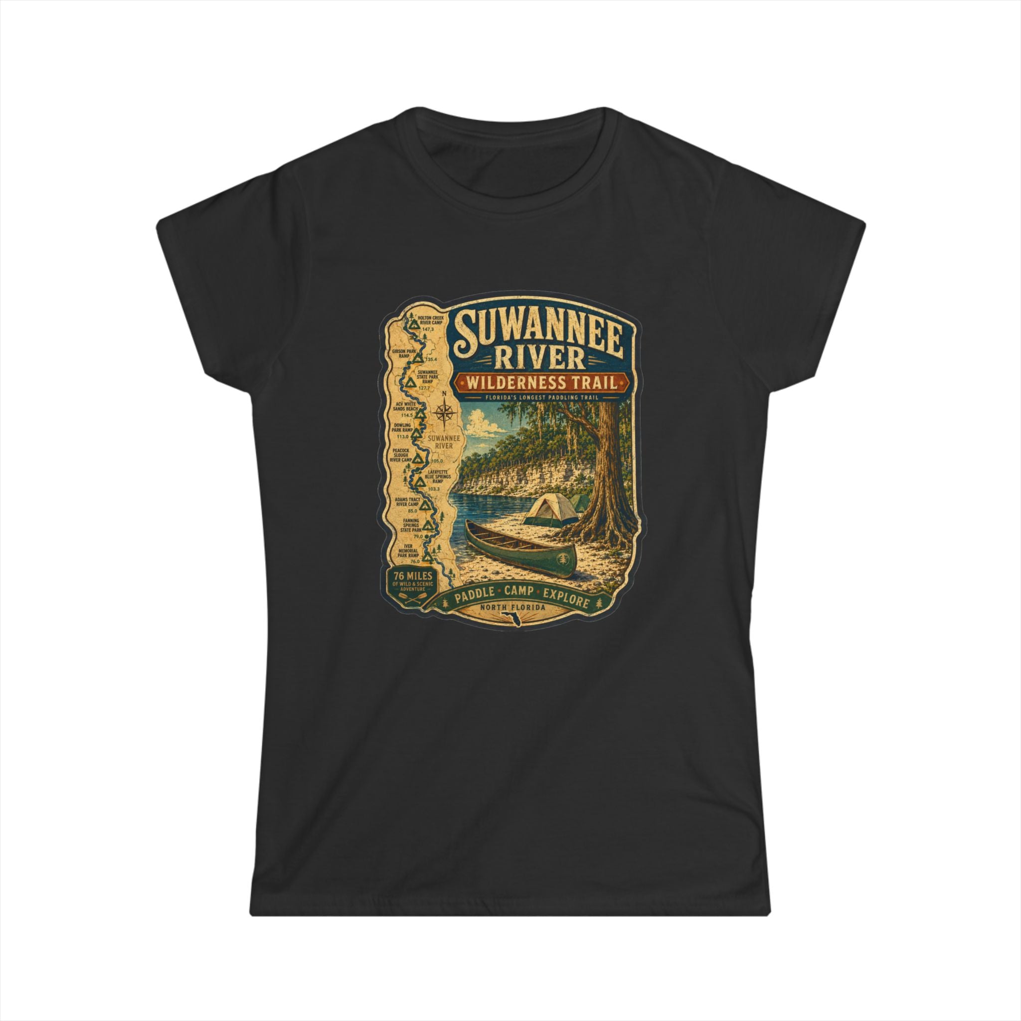 Suwannee River Wilderness Trail- Vintage Tee