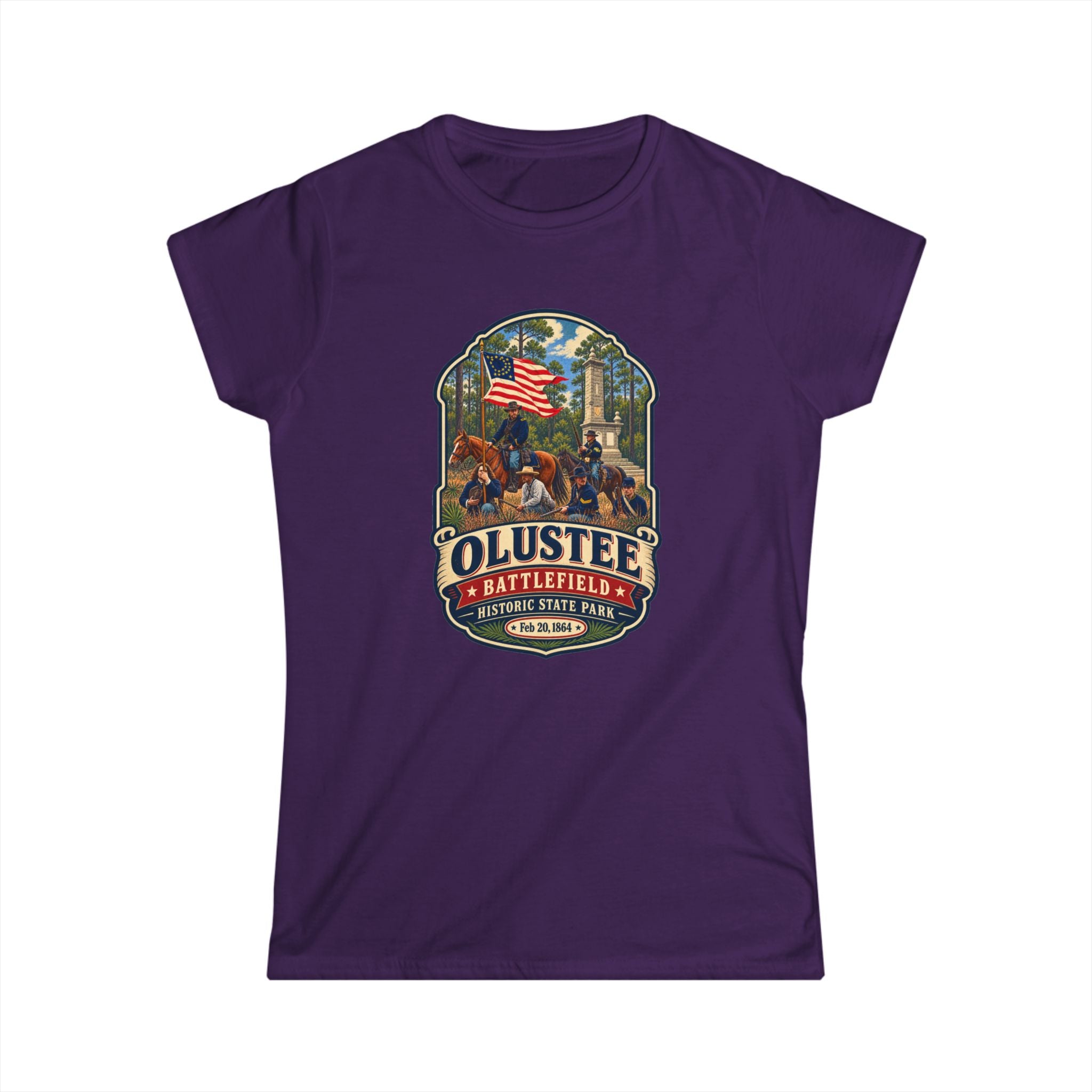 Olustee Battlefield- Vintage Tee