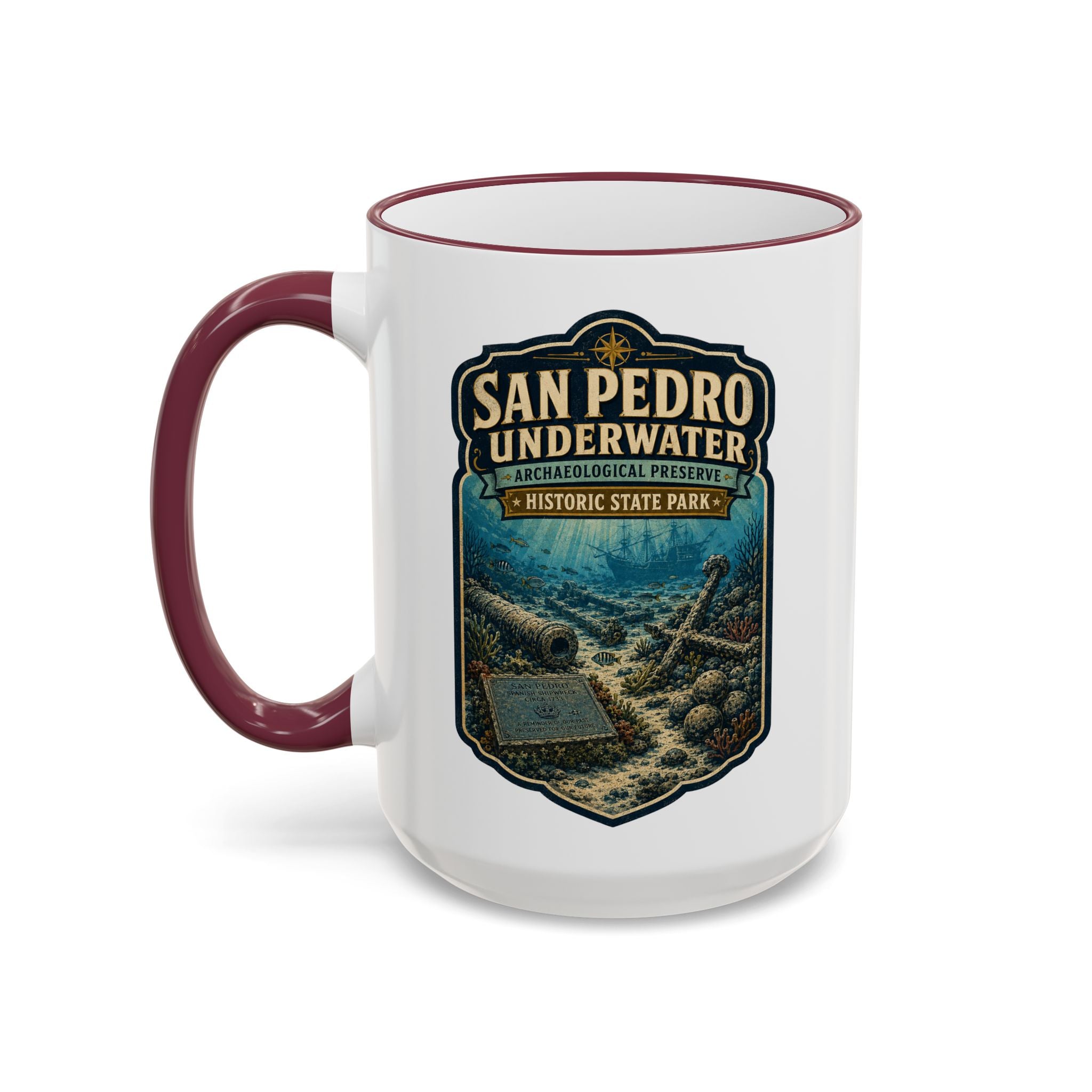 San Pedro Accent Rim & Handle 11oz/15oz
