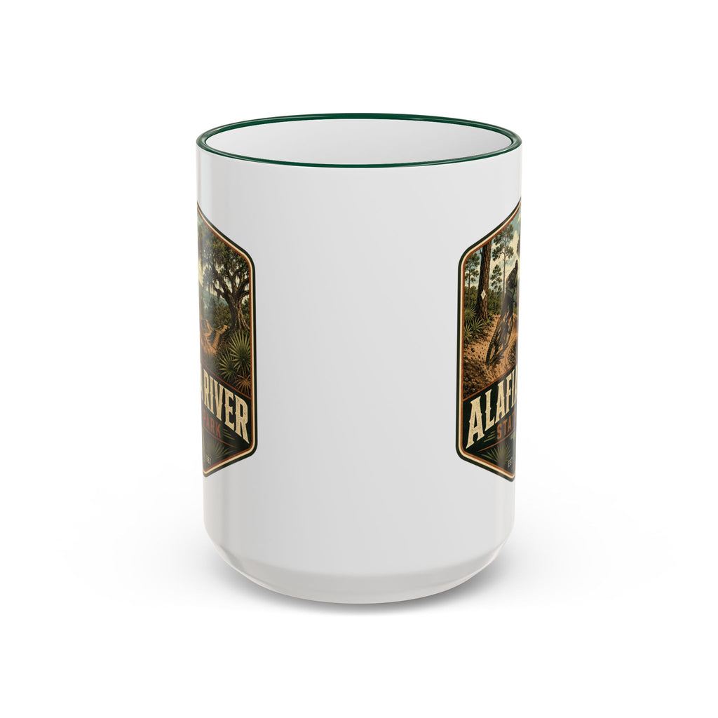 Alafia River Vintage Mug — Accent Rim & Handle 11oz/15oz
