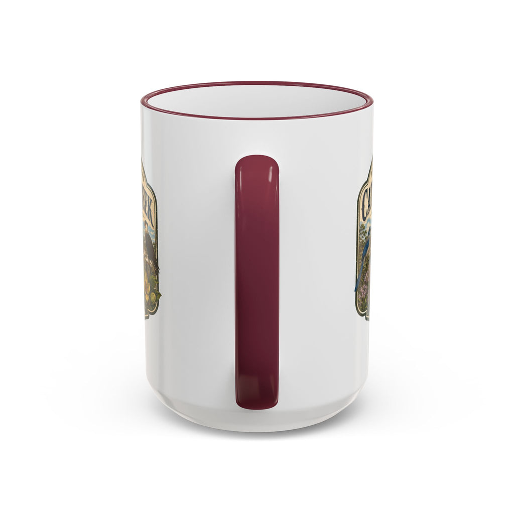 Catfish Creek Vintage Mug — Accent Rim & Handle 11oz/15oz