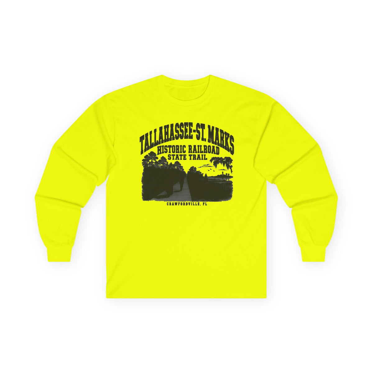 Tallahassee-St. Marks Historic Railroad State Trail- Long Sleeve Tee