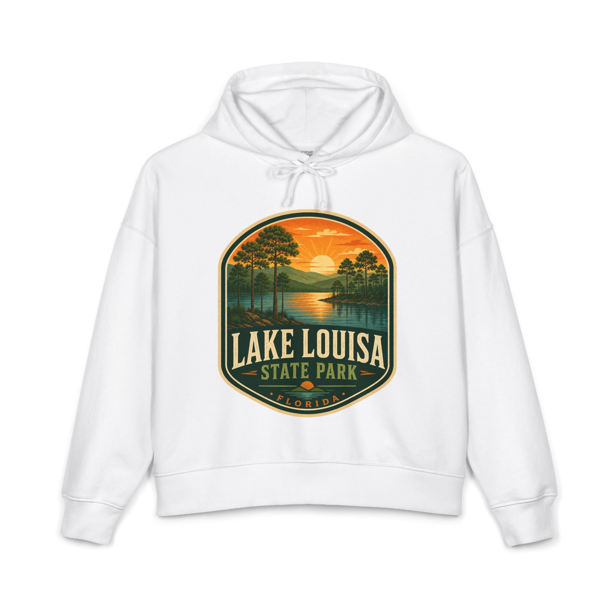 Lake Louisa Hoodie — Vintage Sunset