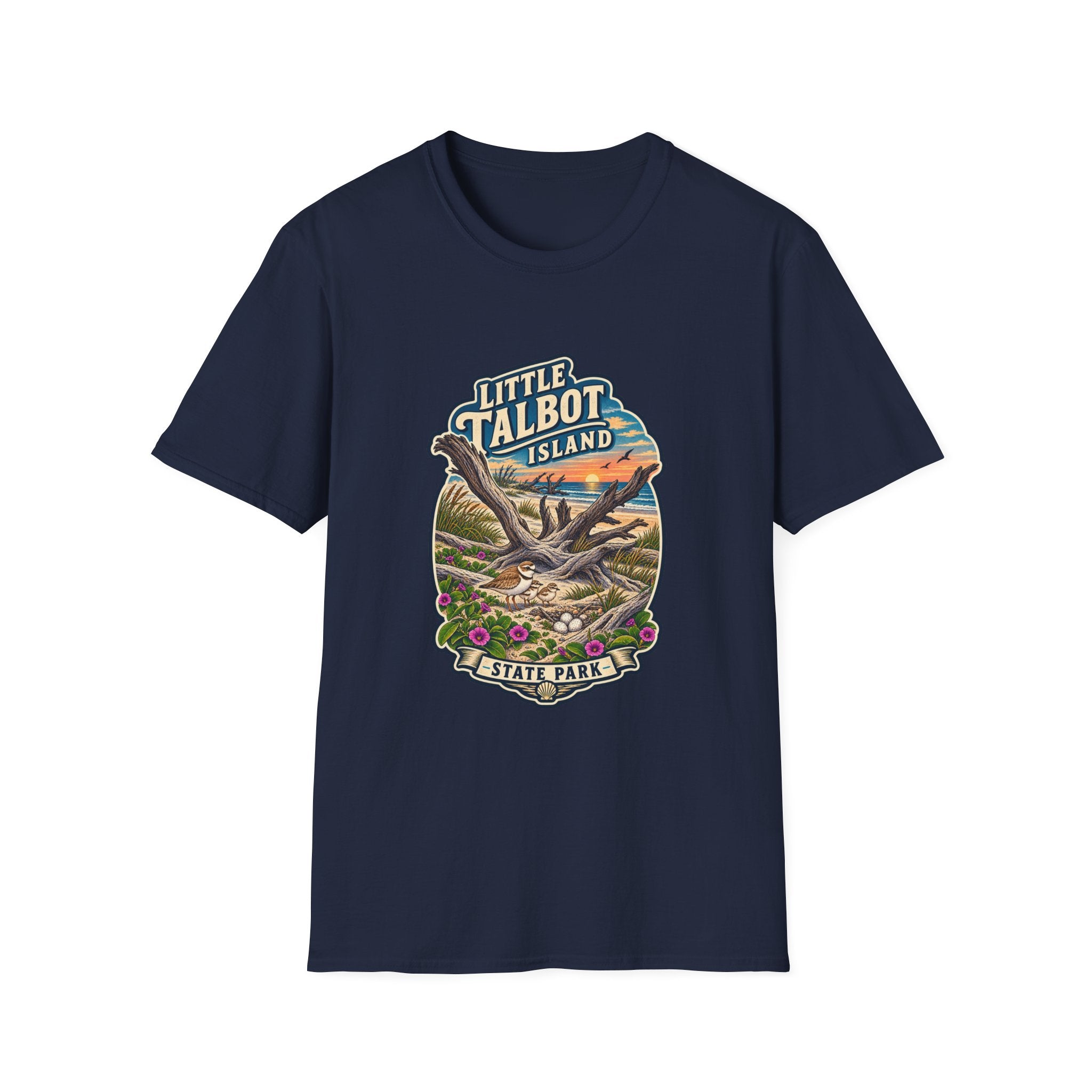Little Talbot Island- Retro Tee