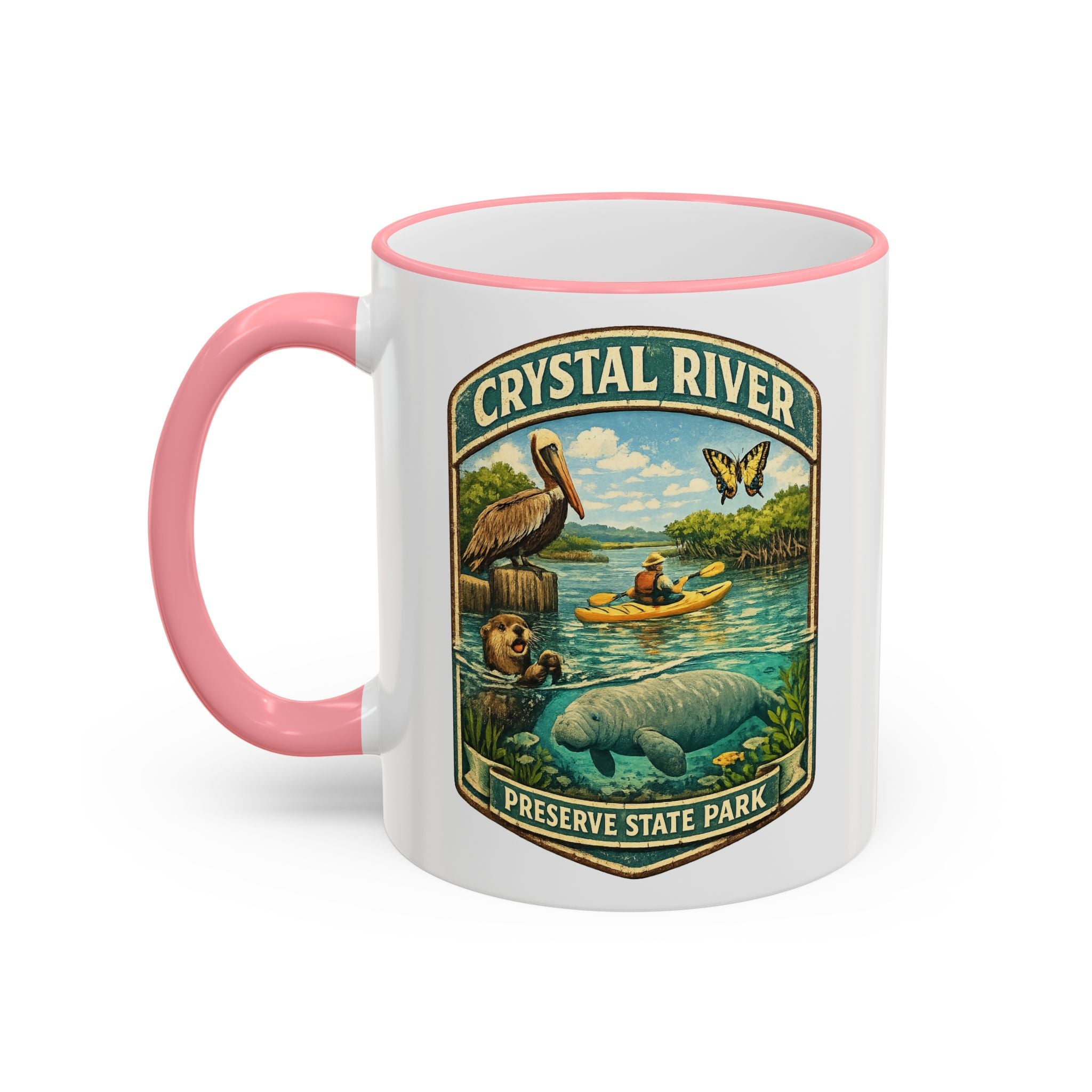 Crystal River Preserve Accent Rim & Handle 11oz/15oz