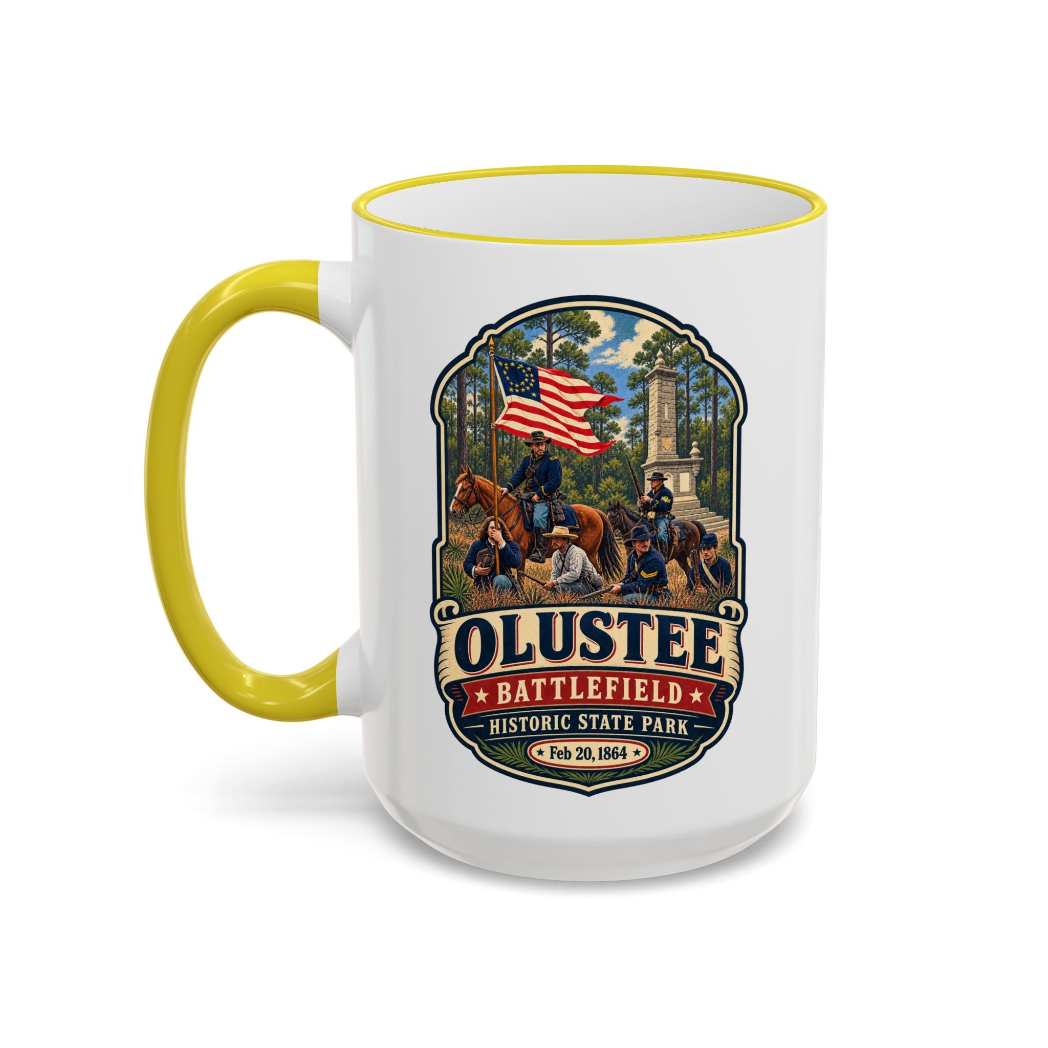 Olustee Battlefield Accent Rim & Handle 11oz/15oz