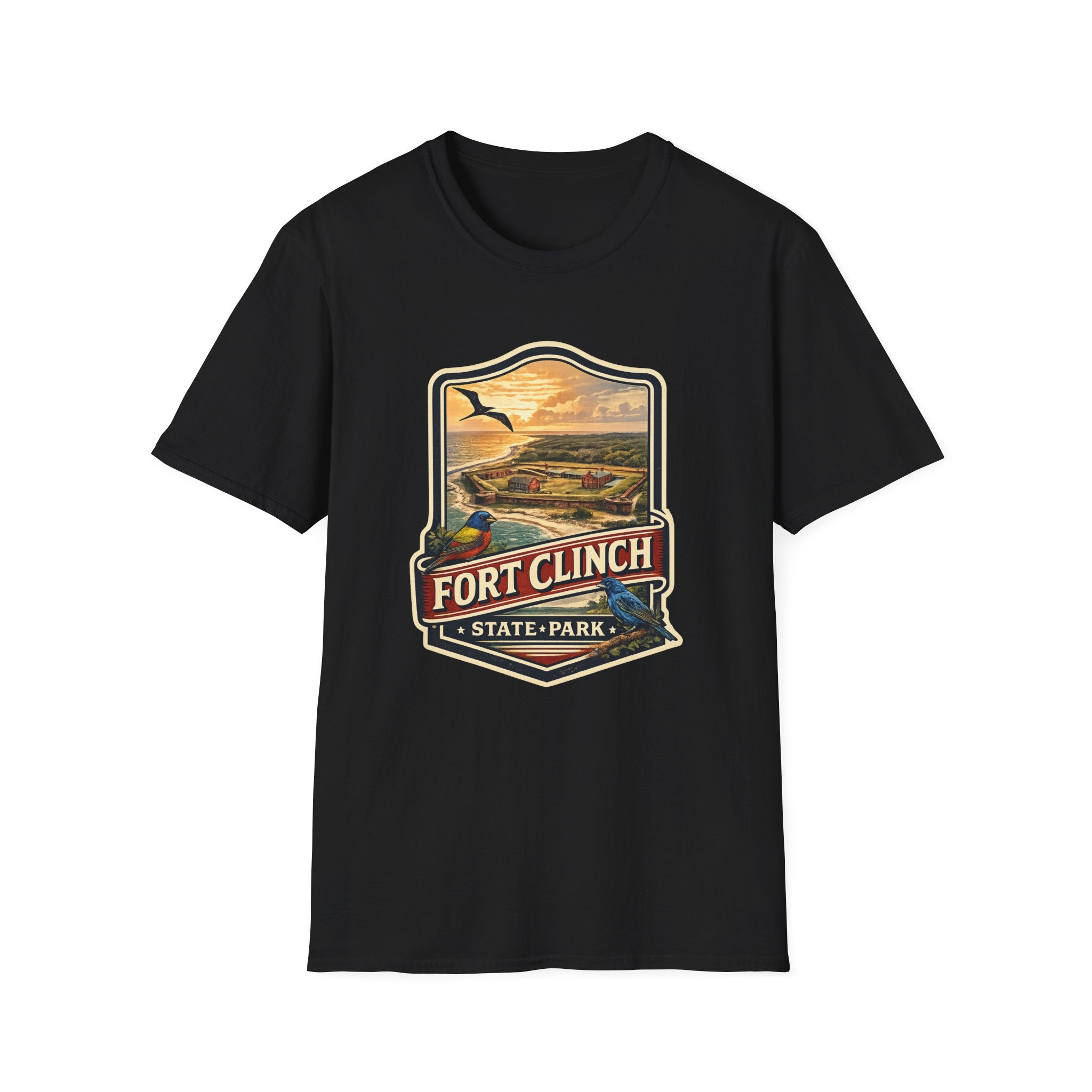 Fort Clinch- Retro Tee