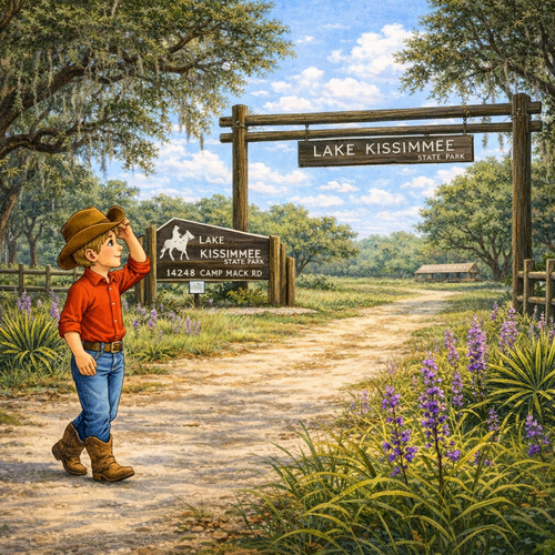 Andy Visits Cow Camp- Children's Book