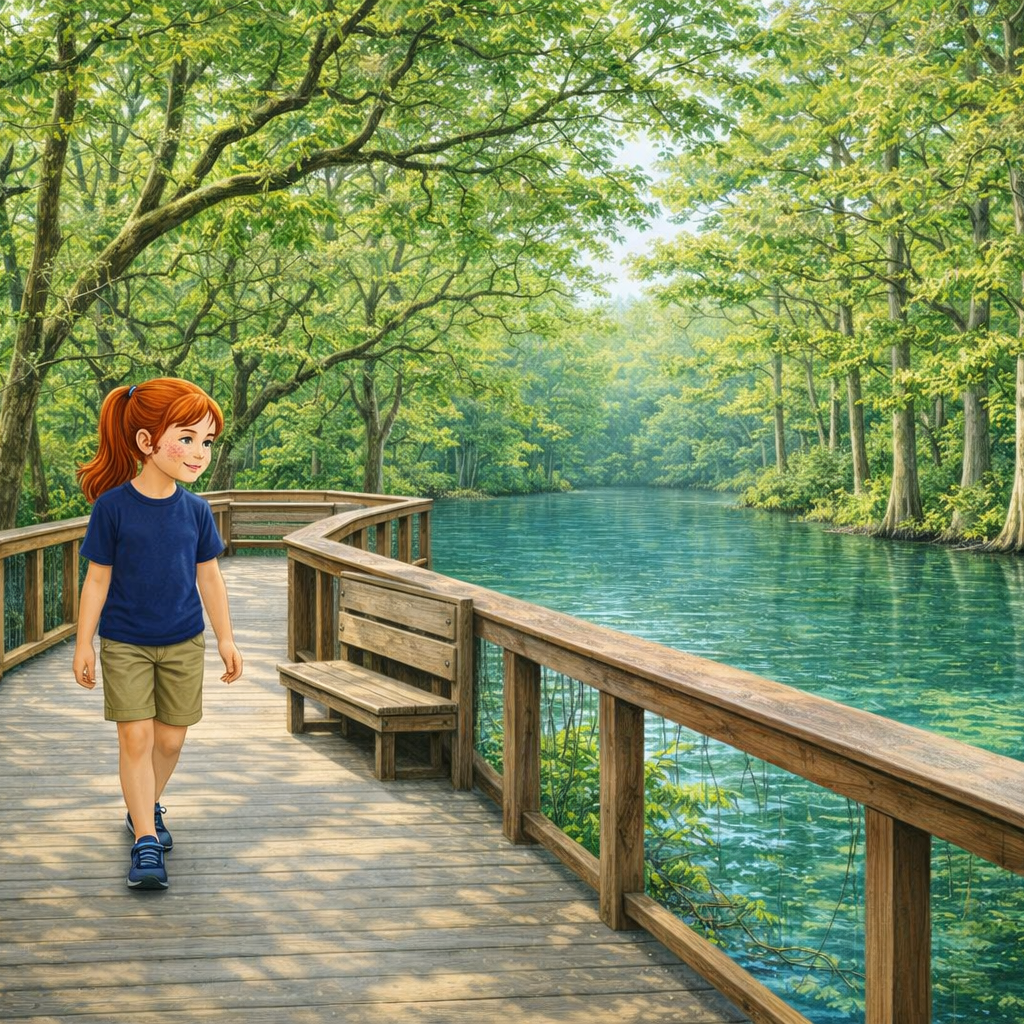 Riley Meets a Manatee- Children's Book