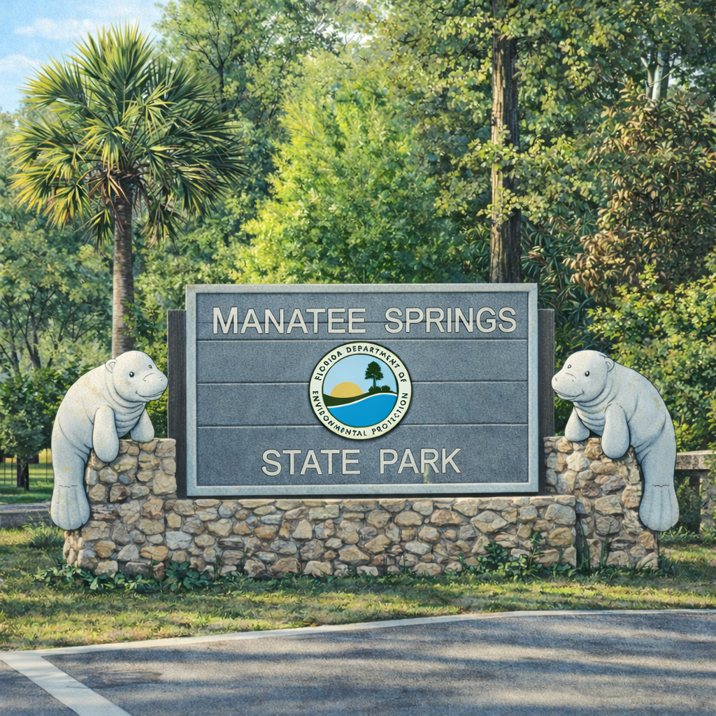 Riley Meets a Manatee- Children's Book
