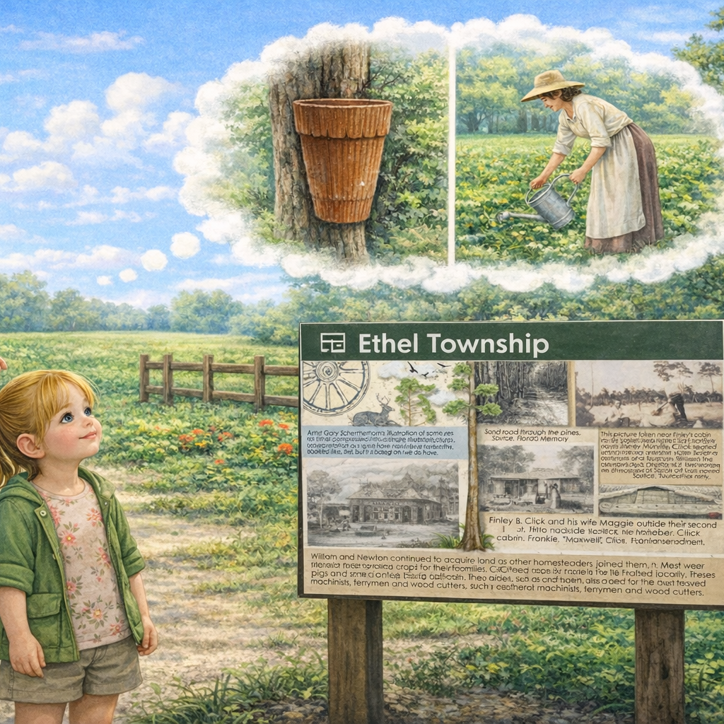 Catherine Finds the Lost Town of Ethel- Children's Book
