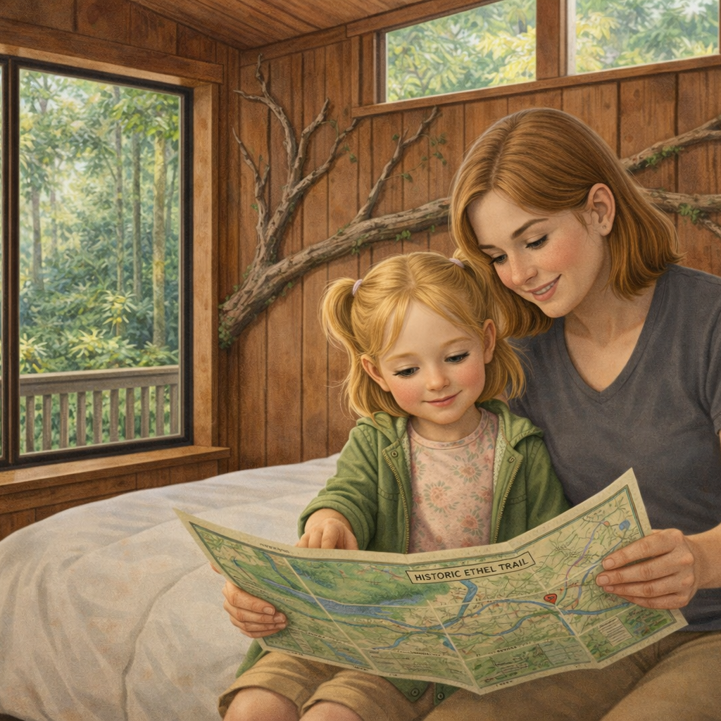 Catherine Finds the Lost Town of Ethel- Children's Book