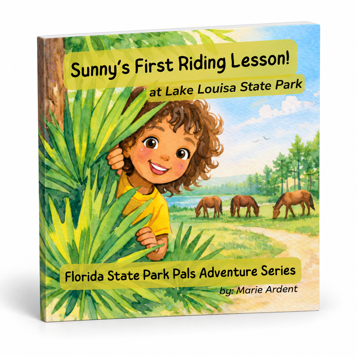 Sunny's First Riding Lesson- Children's Book